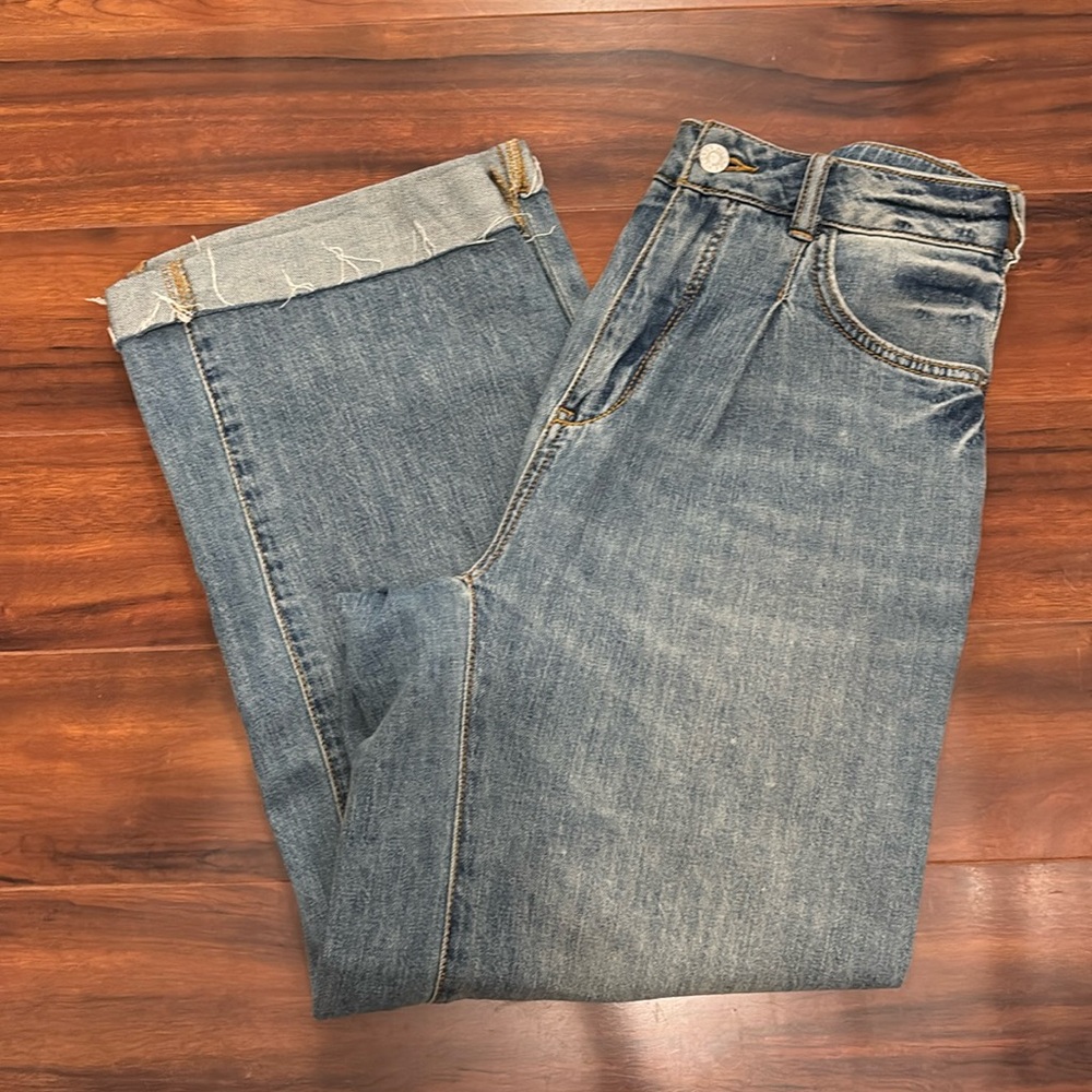 Anthropologie Pilcro Wide Leg Jeans